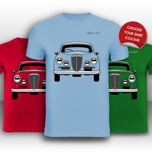 Lancia Aurelia 1953 Front View High Quality T-Shirt