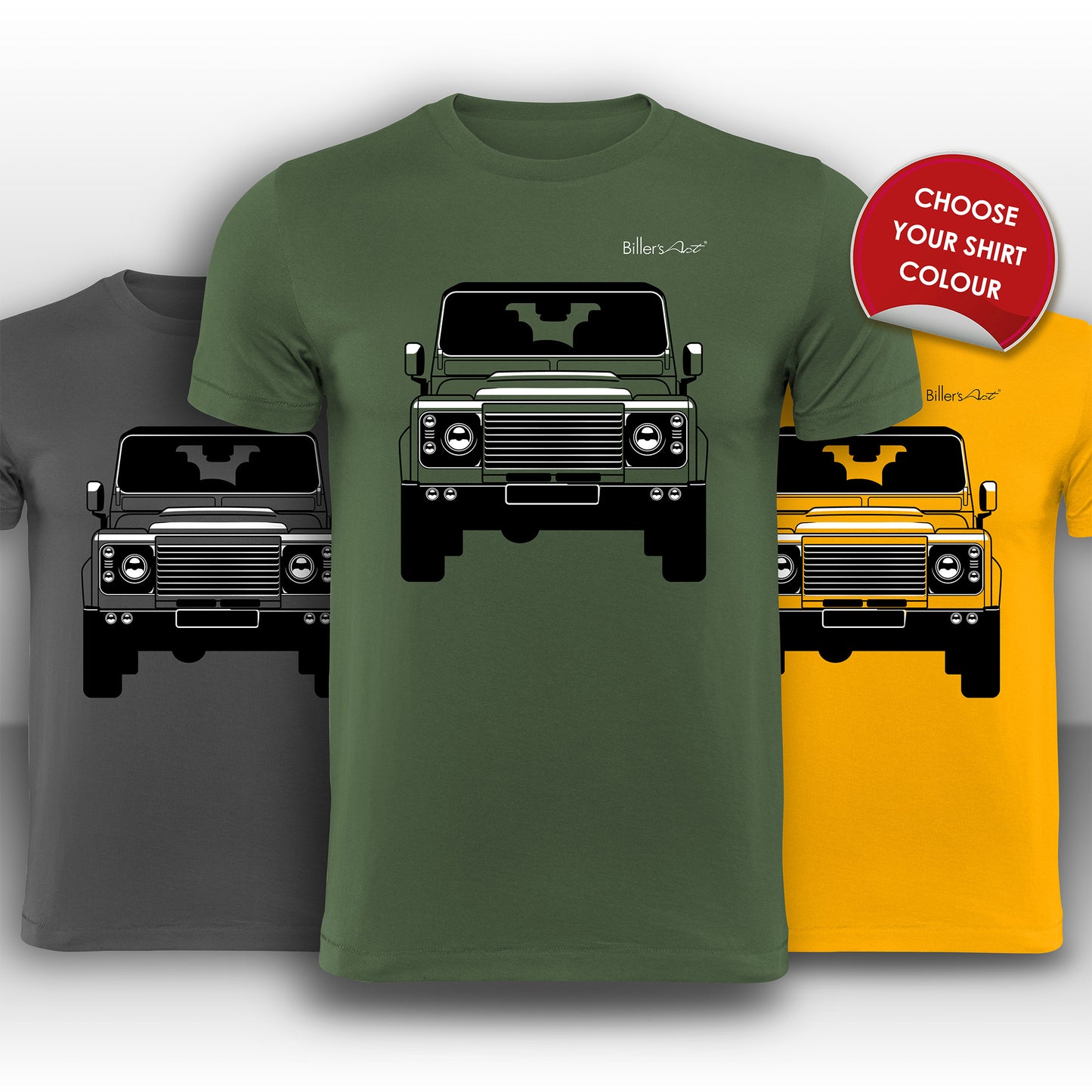 Land Rover Discovery Front View Super Cool T-Shirt