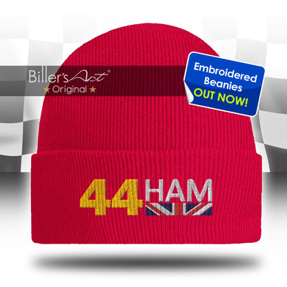 Lewis Hamilton Embroidered F1 Beanie