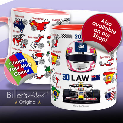 Liam Lawson Formula Racing Bulls 2026 Car Print