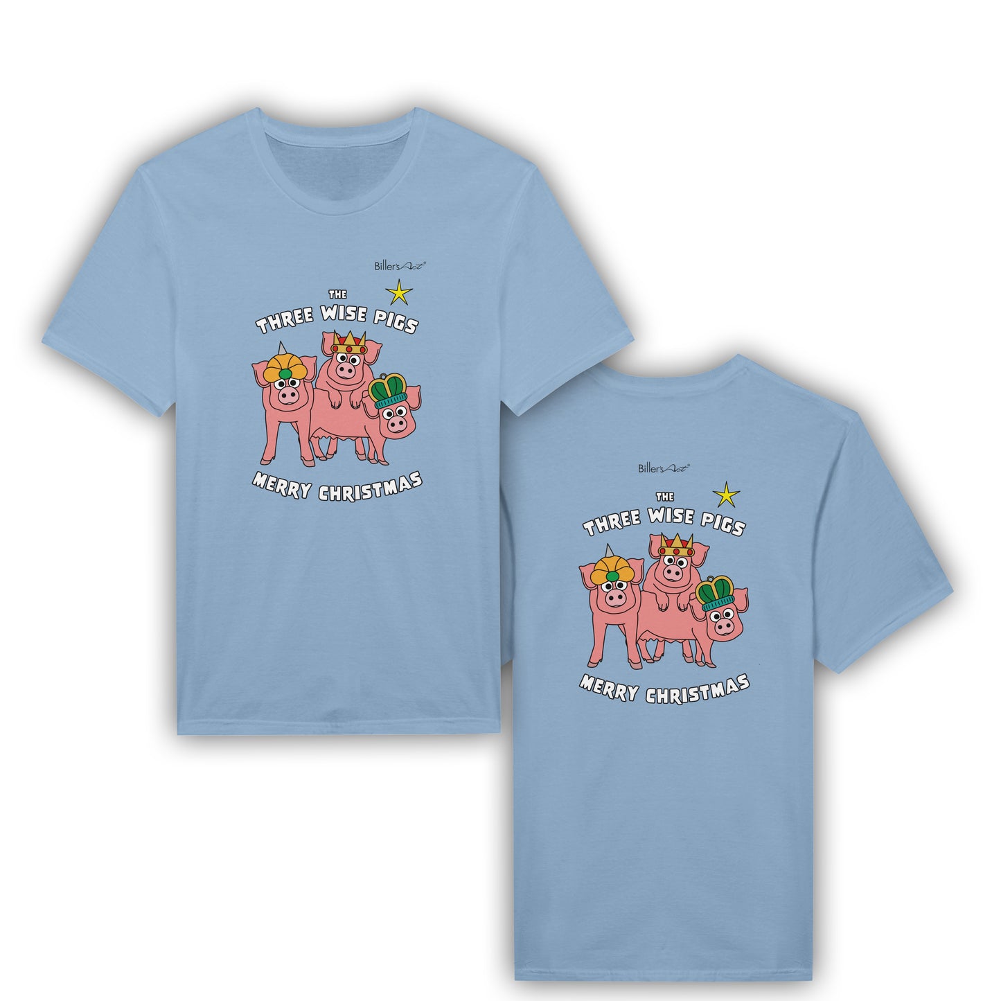 Pigs Don't Fly - 3 Wise Pigs Womens' Slim Fit T-Shirt