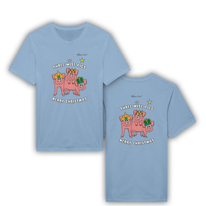 Pigs Don't Fly - 3 Wise Pigs Womens' Slim Fit T-Shirt