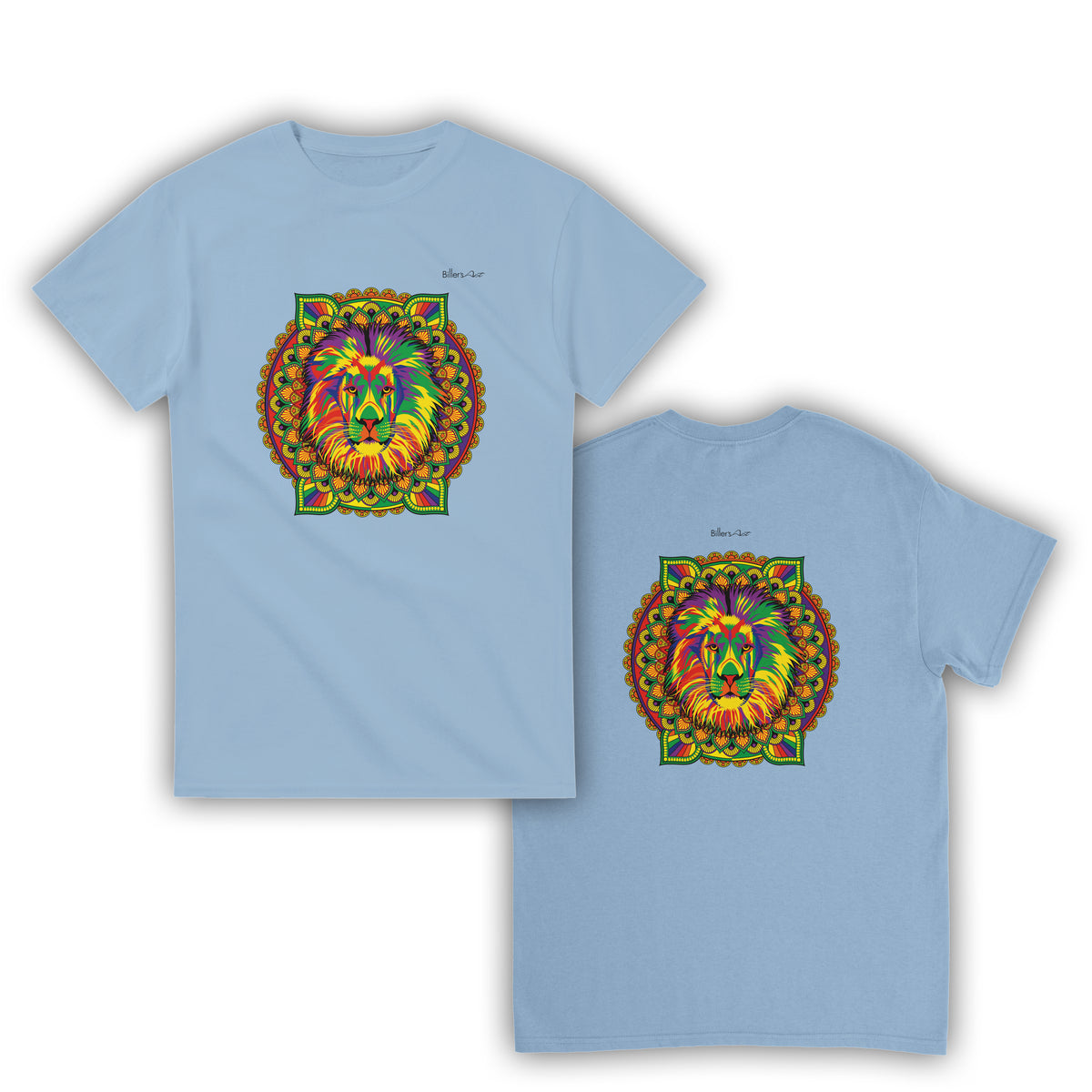 Spectrum Lion Mandala T-Shirt