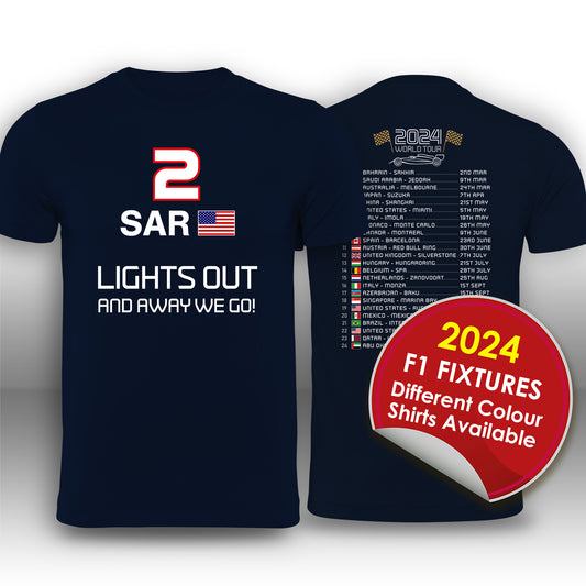 Logan Sargeant Calendar T-Shirt