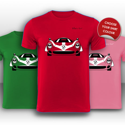 Lola T70 1965 Front View High Quality T-Shirt