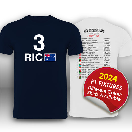 Daniel Ricciardo 2024 T-Shirt