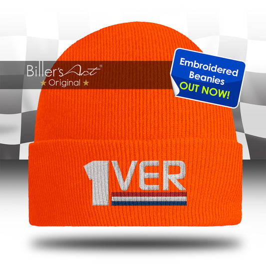 Max Verstappen Embroidered F1 Beanie