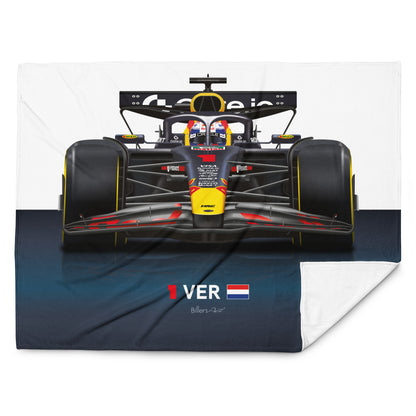 Max Verstappen Formula 1 Red Bull 2025 Racing Car Throw