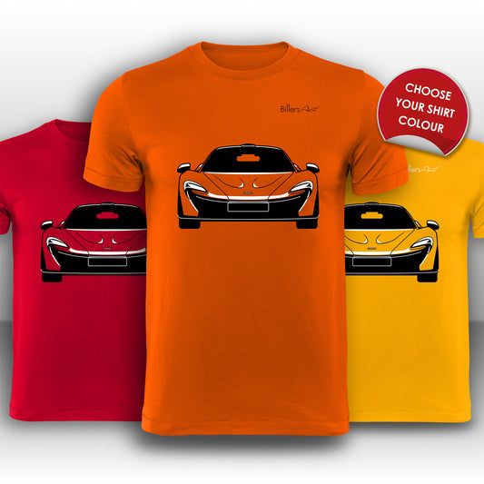 McLaren P1 Front View High Quality T-Shirt