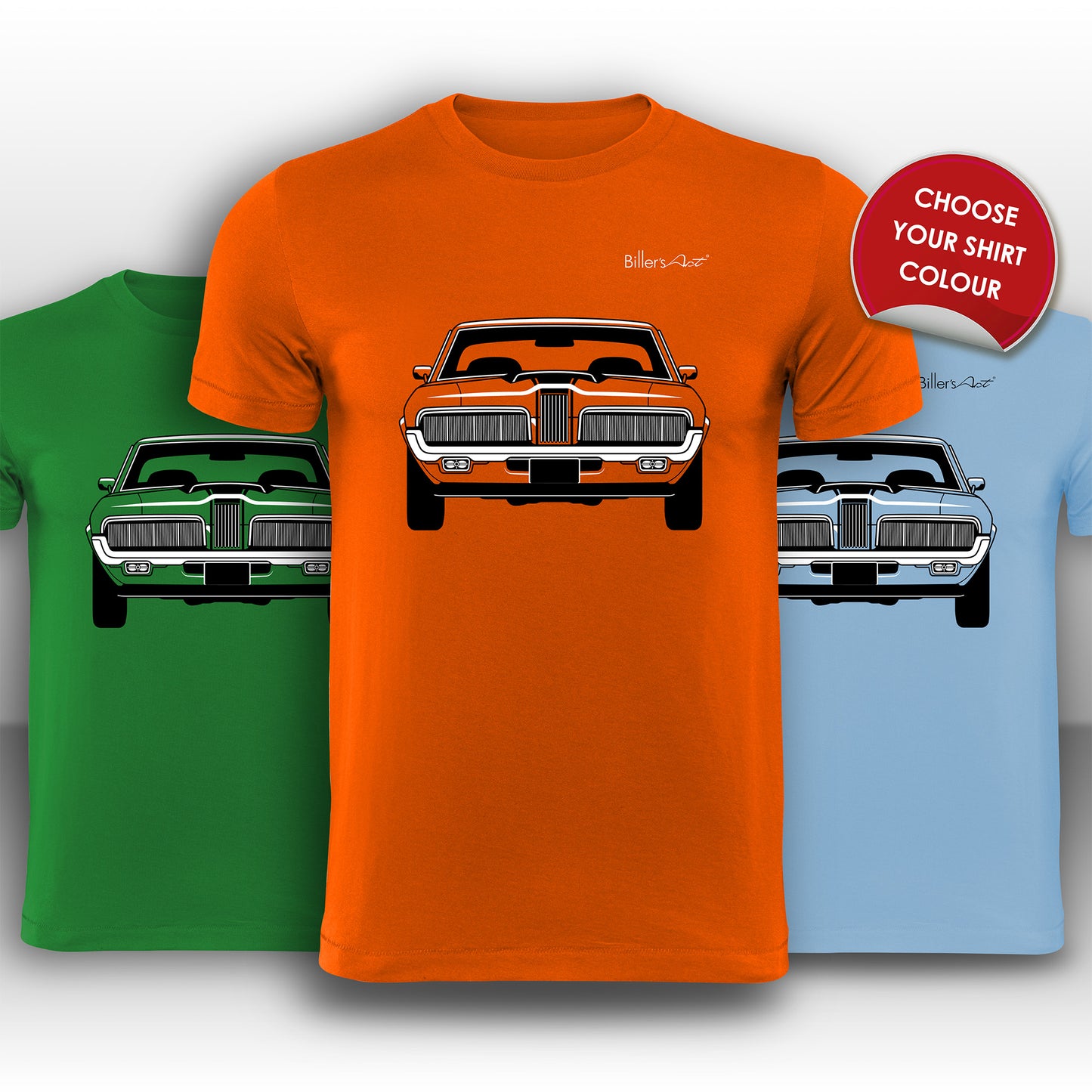 Mercury Cougar Front View Super Cool T-Shirt