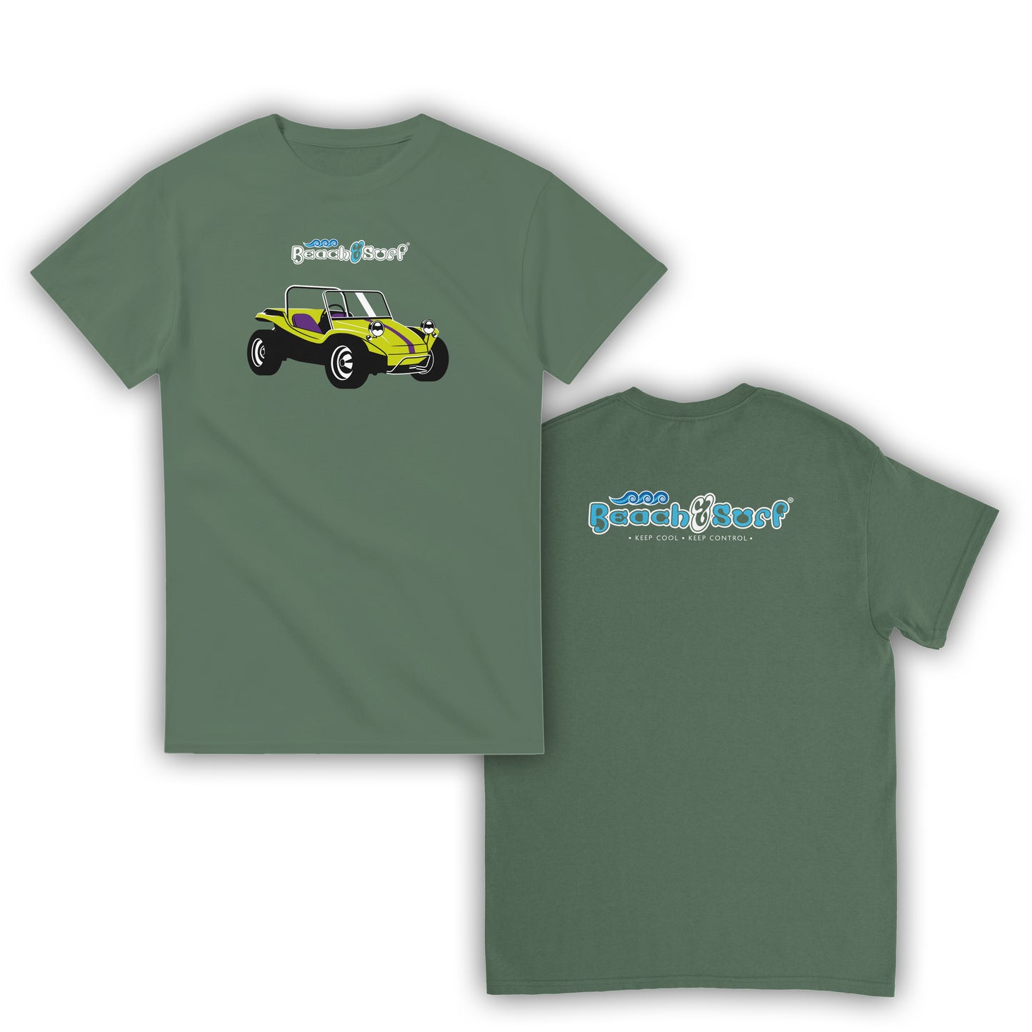 Beach Buggy T-Shirt - BEACH & SURF Adult Leisure Wear
