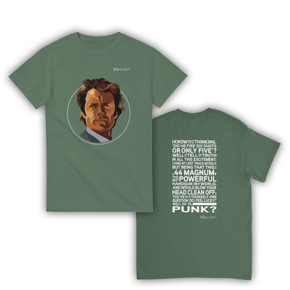 Dirty Harry Movie T Shirt - Harry Callahan Quote - T Shirt Film
