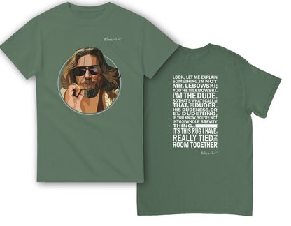 The Big Lebowski Movie T Shirt - Dude Quote - T Shirt Film