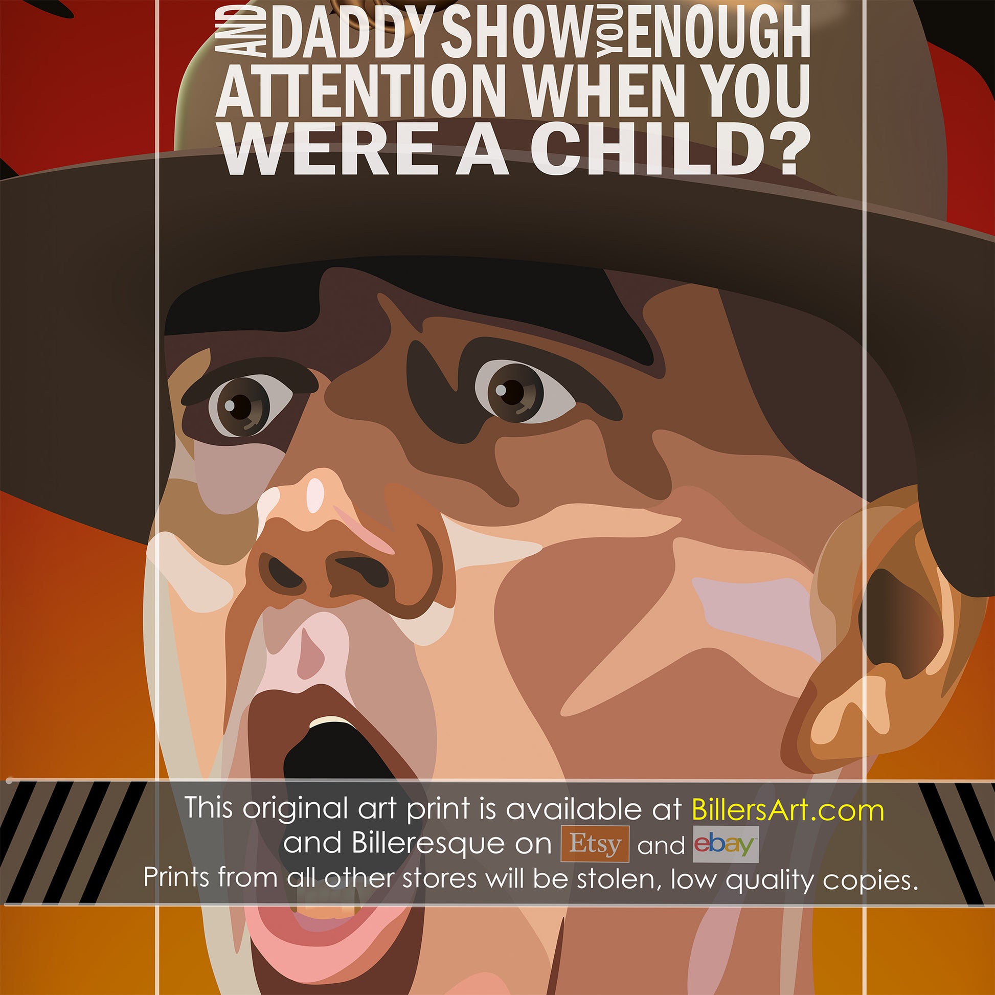 Gunnery Sergeant Hartman Quote Full Metal Jacket Movie Print