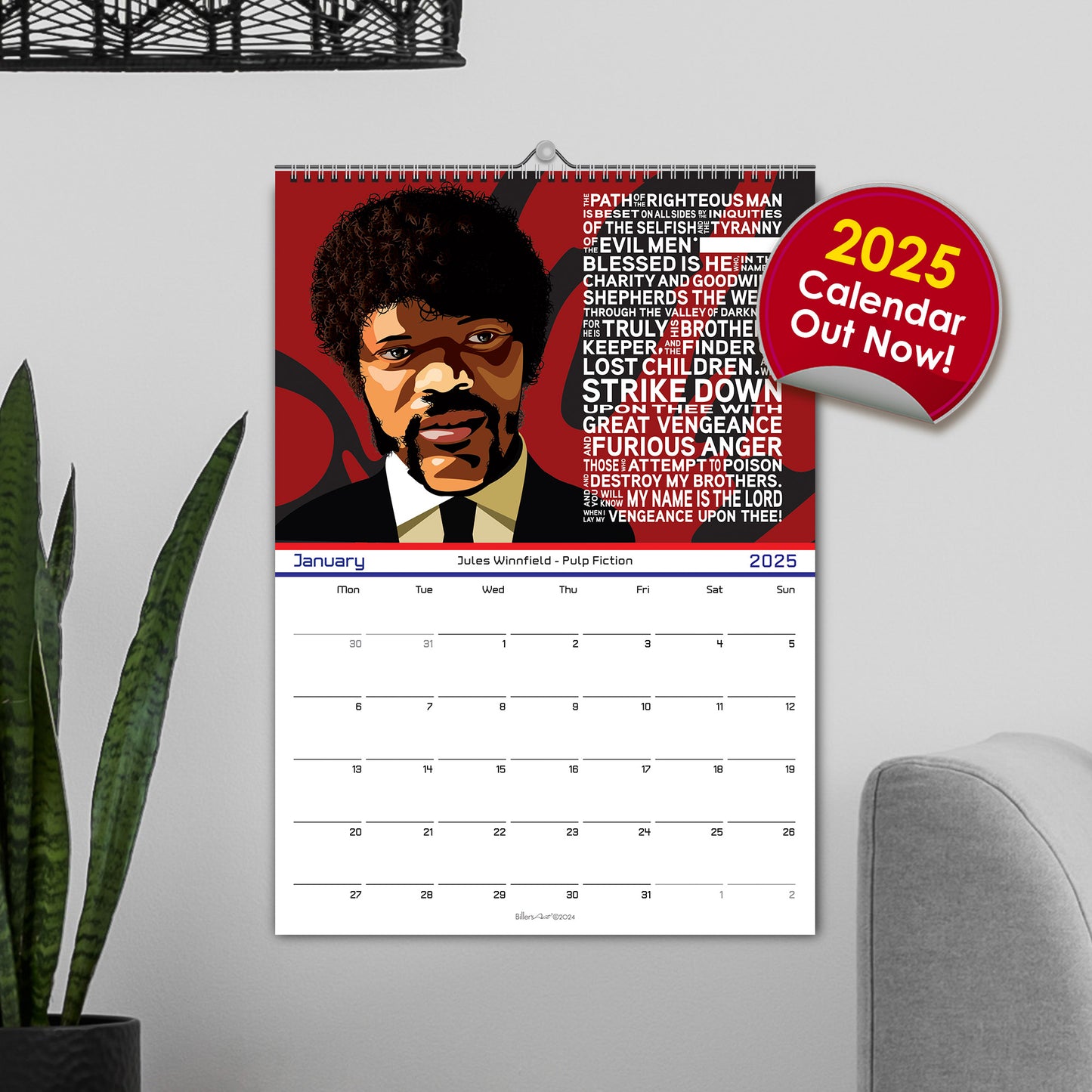 Movie Quotes 2025 Calendar - Film and Movie Calendar