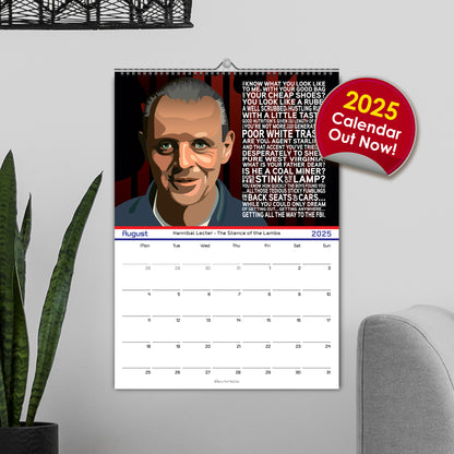 Movie Quotes 2025 Calendar - Film and Movie Calendar