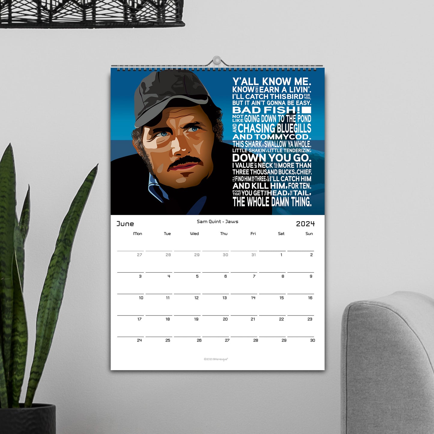 Movie Quotes 2024 Calendar - Film and Movie Calendar