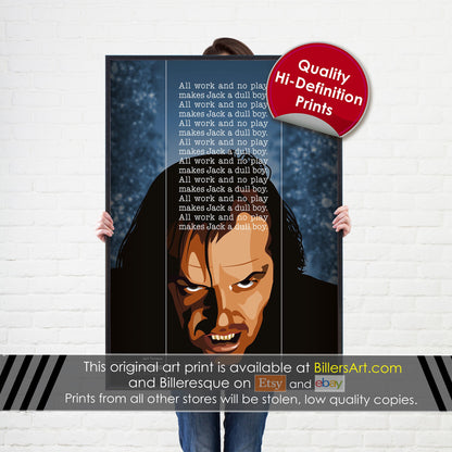 The Shining Movie Print - Jack Torrance Quote