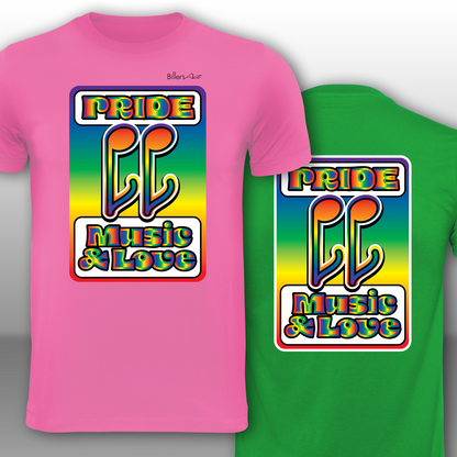 Pride - Music & Love T-Shirt