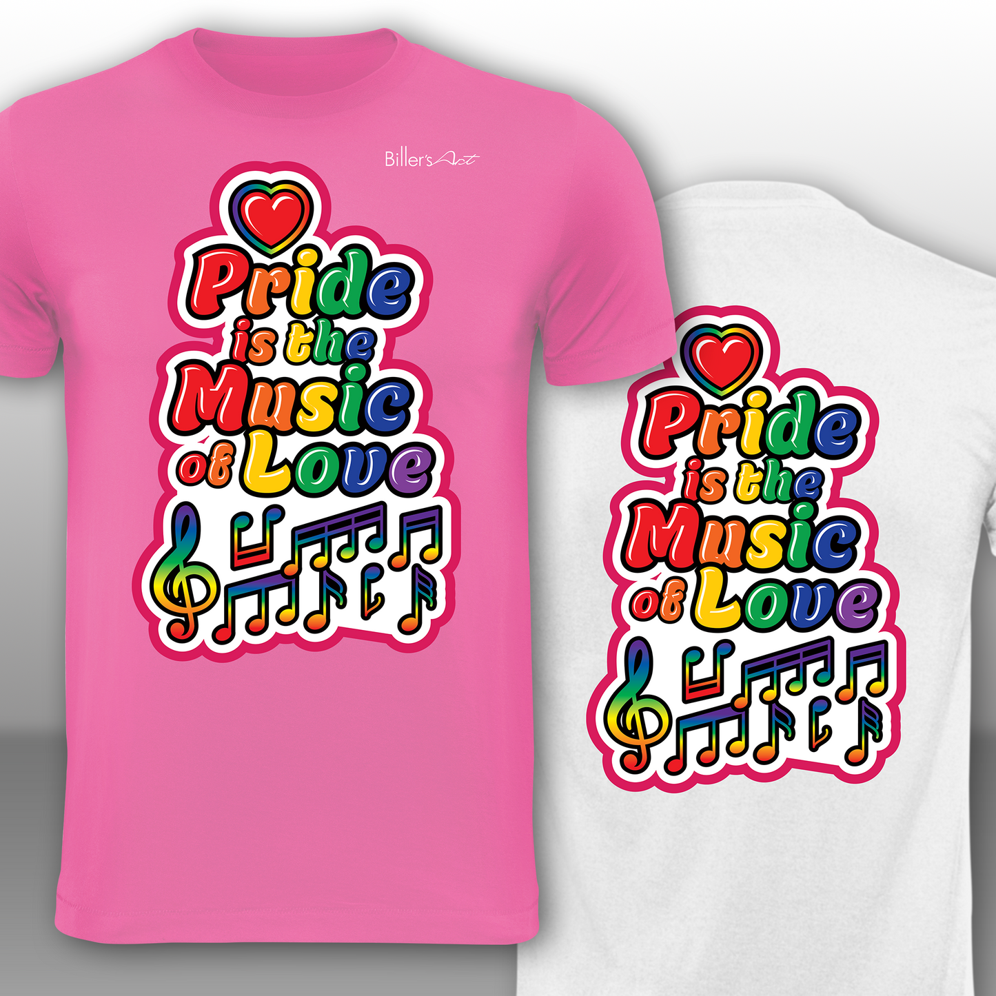 Pride is the Music of Love T-Shirt