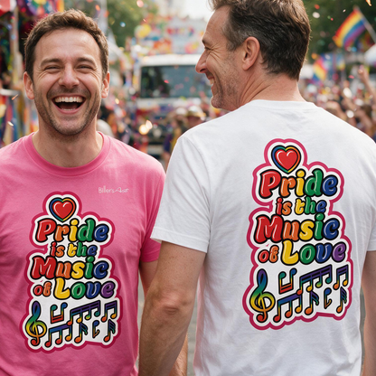 Pride is the Music of Love T-Shirt