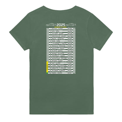Stock Car Racing T-Shirt - with 2025 Fixtures