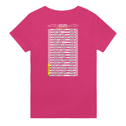 Stock Car Racing T-Shirt - with 2025 Fixtures