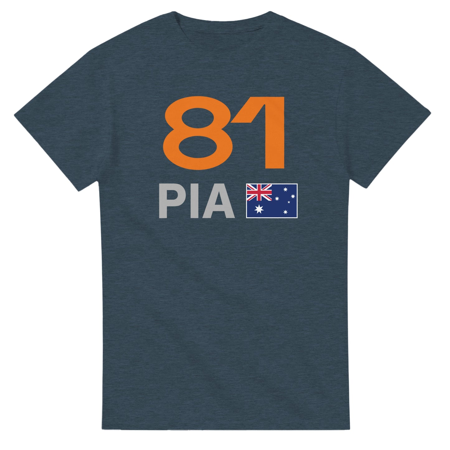 Oscar Piastri 2025 Race Calendar Formula 1 F1 T-Shirt