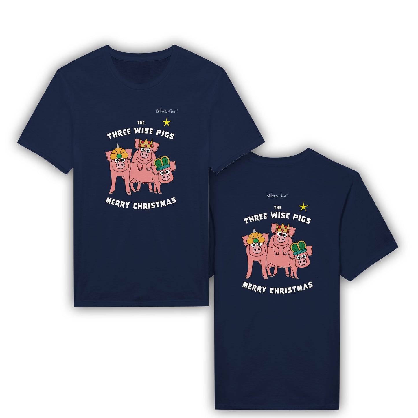 Pigs Don't Fly - 3 Wise Pigs Womens' Slim Fit T-Shirt