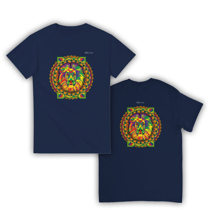 Spectrum Lion Mandala T-Shirt