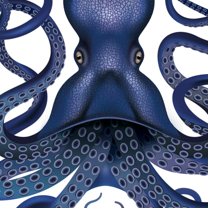 Octopus Kraken Sea Fish Poster Wall Print