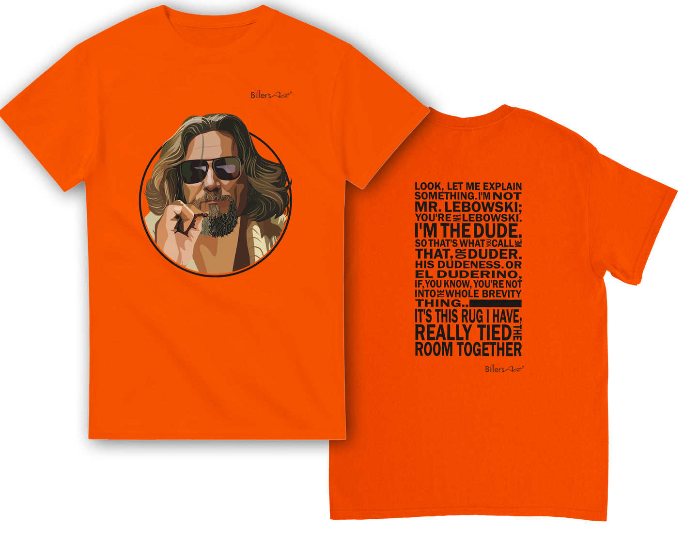 The Big Lebowski Movie T Shirt - Dude Quote - T Shirt Film