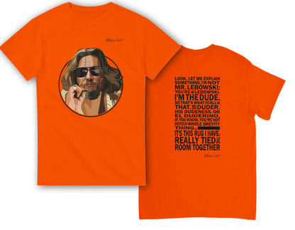 The Big Lebowski Movie T Shirt - Dude Quote - T Shirt Film