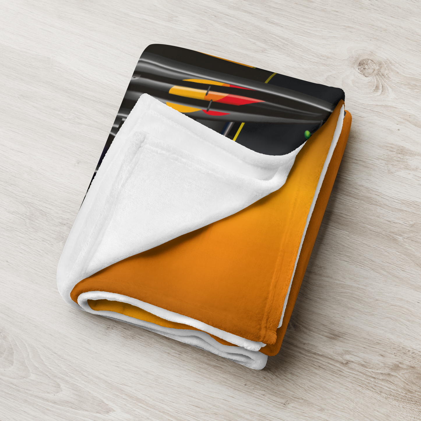 Oscar Piastri Formula 1 McLaren 2025 Racing Car Throw