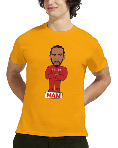 Lewis Hamilton 2026 Cartoon Calendar Formula 1 T-Shirt