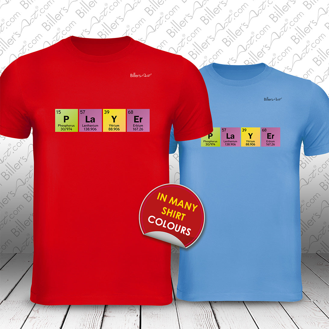 Player Periodic Table T-Shirt