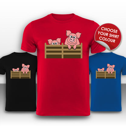 Funny Pigs T-Shirt