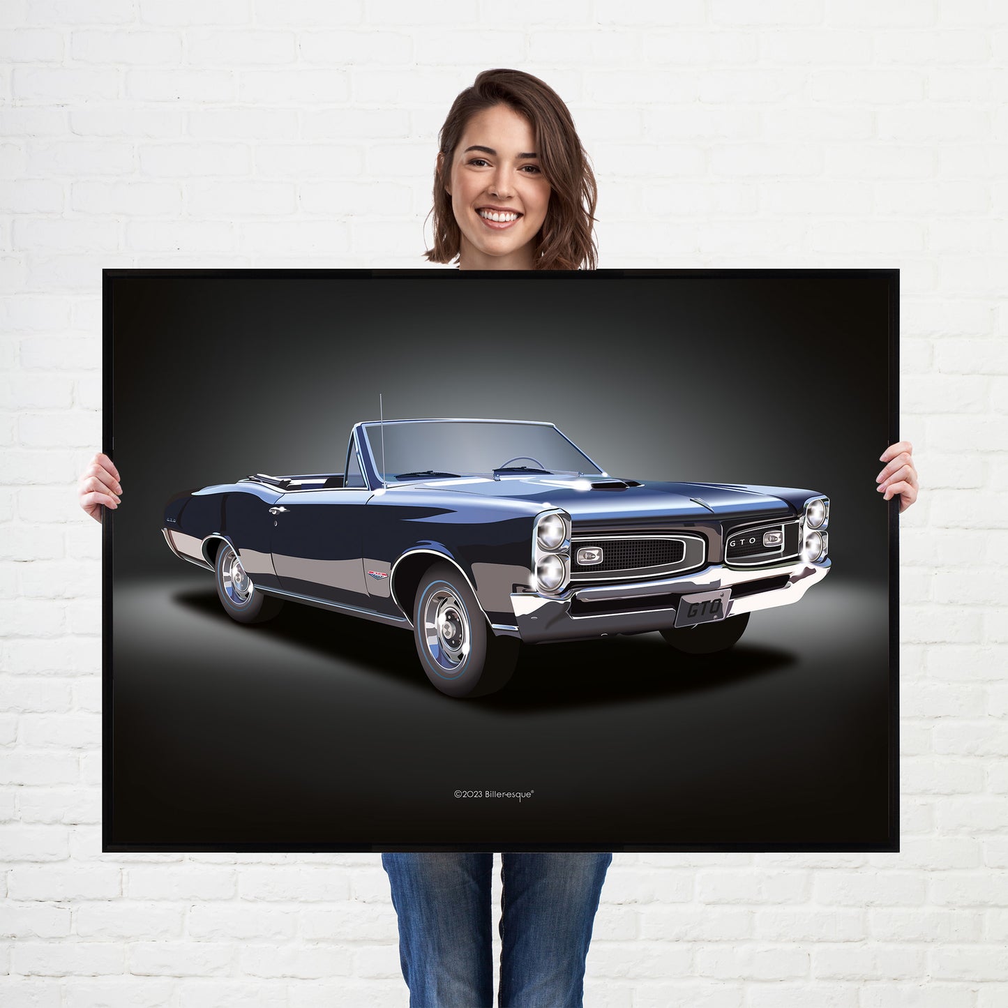 Pontiac GTO American Muscle Car poster