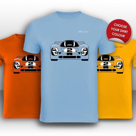 Porsche 917 Front View High Quality T-Shirt