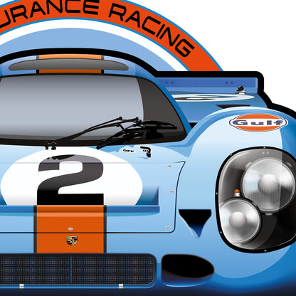 Porsche 917 Endurance Racing T-Shirt - Biller's Art