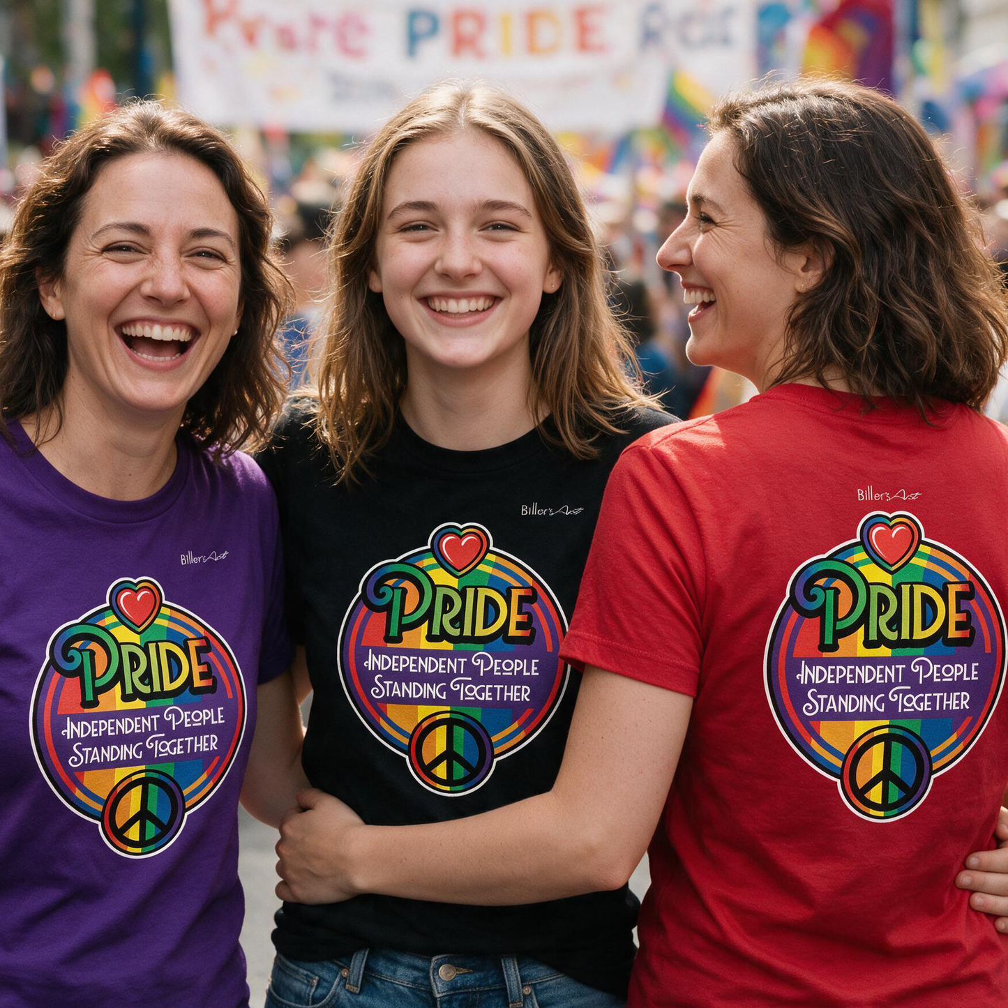 Pride - Independent People Standing Together T-Shirt