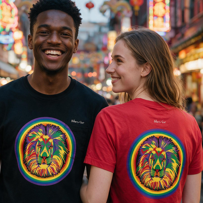 Spectrum Lion Rainbow T-Shirt
