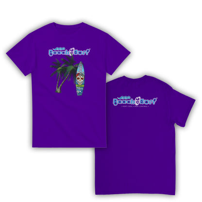 Day of the Dead Surf Board T-Shirt - BEACH & SURF Leisure Wear
