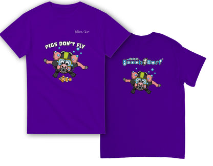 Pigs Don't Fly - Scuba Diving T-Shirt - Beach & Sure Leisure Wear