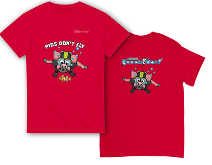 Pigs Don't Fly - Scuba Diving T-Shirt - Beach & Sure Leisure Wear