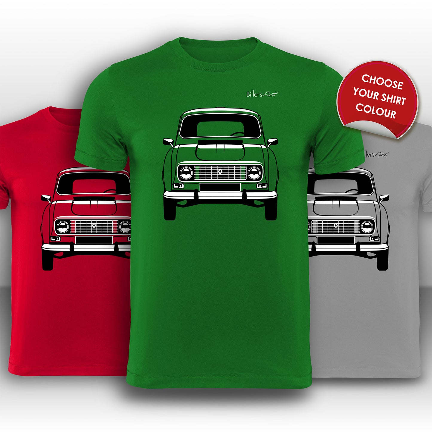 Renault 4 Front View Super Cool T-Shirt