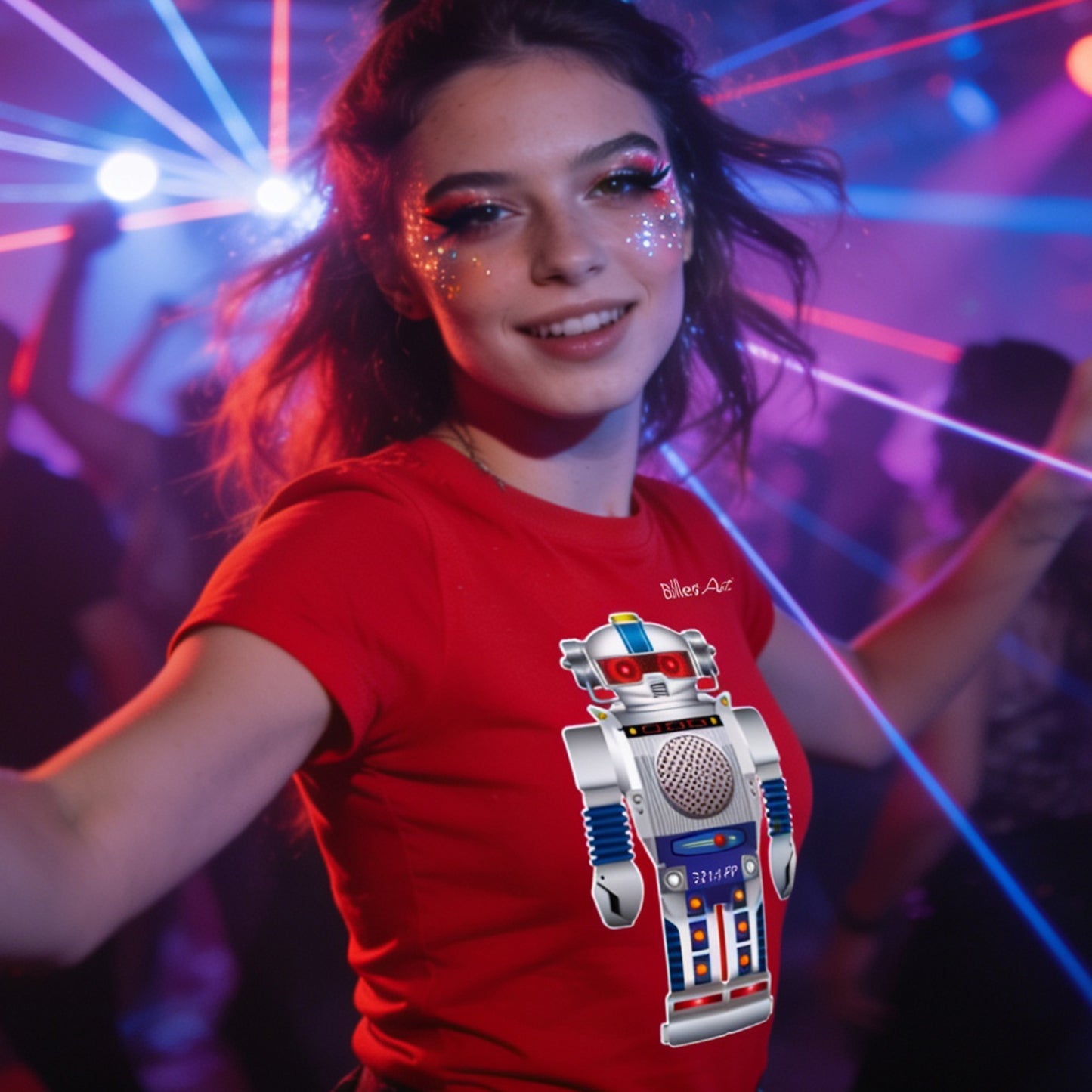 RetRobots White X-PP T-Shirt