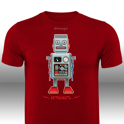 RetRobots Coil Head T-Shirt