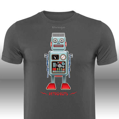 RetRobots Coil Head T-Shirt