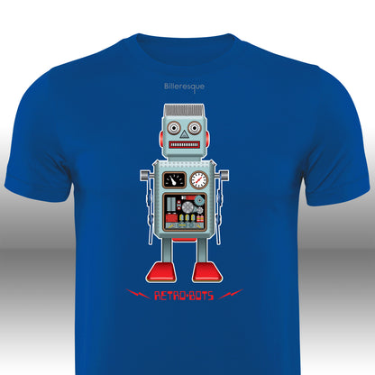 RetRobots Coil Head T-Shirt